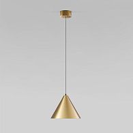 Подвесной акцентный светильник 20*20*130 см, LED, 16W, 3000K, Elektrostandard Conus 50316 LED, золото