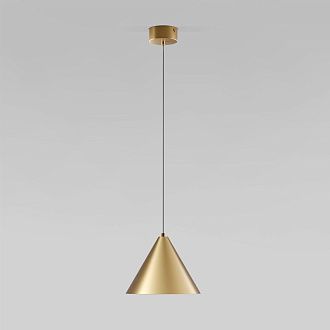 Подвесной акцентный светильник 20*20*130 см, LED, 16W, 3000K, Elektrostandard Conus 50316 LED, золото