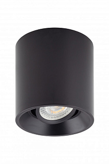 Светильник 9*9 см, MR16(G5,3) 10W, Denkirs DK3040-BK черный