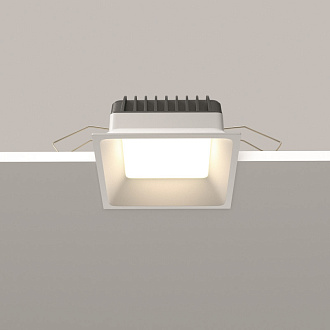 Светильник 11 см, 12W, 3000-6000K, Technical DL056-12W3-4-6K-W, белый, вр 10,4*10,4 см