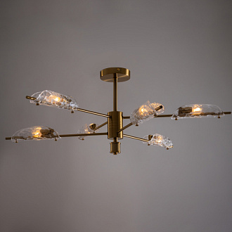 Светильник 88 см, Freya FR5420CL-06BS, латунь