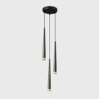 Подвесной светильник MAGRIT LUX MORE L3 Black 40*22*22 см, 3*LED*3W, 3000, 4000, 5000K, ImperiumLoft magrit-lux-more01, Чёрный