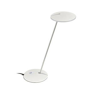 Настольная LED лампа Citilux Ньютон CL803030 с выключателем,хром/белый