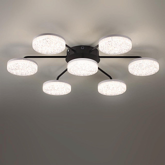 Люстра потолочная 74*9,5 см, 1 LED 90W 3000-4000-6000K Lumion Didana 8236/7CL черный
