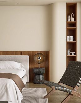Настольная лампа Inodesign Delano Wood Black 44.5235