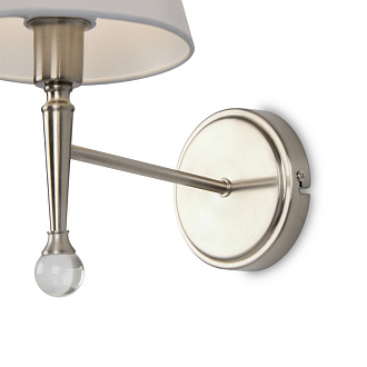 Светильник 29 см, Freya FR2190WL-01N, никель