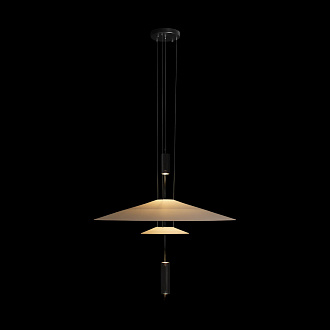 Подвесной светильник 68*83 см, 3*GU5.3*20W  LOFT IT Skylar 10244/A Black черный