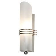 Бра настенное 6*26-26 см, 1*E14, 40W, K, Lussole Selvino LSA-7711-01, матовый никель