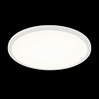 Светильник, 14 см, 15W, 3000К, белый, теплый свет, Citilux Омега CLD50R150, встраиваемый светодиодный