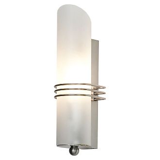 Бра настенное 6*26-26 см, 1*E14, 40W, K, Lussole Selvino LSA-7711-01, матовый никель