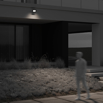 Прожектор 21 см, 50W, 4000K, Maytoni Flood FL001-L50B4K, черный