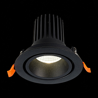 Встраиваемый светильник 10 см, 10W 3000K ST LUCE Встраиваемые светильники ST705.438.10 Черный