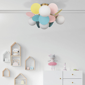 Светильник 47 см, Loft It 10008/4C Mult, золото