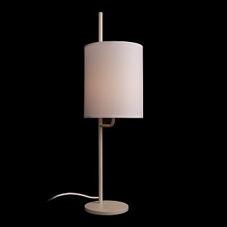 Настольная лампа 18*64 см, 1*E27*40W  LOFT IT Ritz 10253T White белый