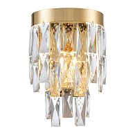 Настенный светильник 220*130*300 мм, 2*E14 золото Indigo Anna V000383, 12029/2W Gold