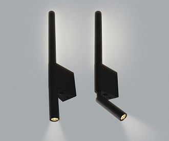 Светильник 45 см, 8W, 3000K, Kink Light 08079,19, черный