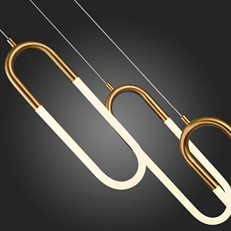 Светильник подвесной 30 см, 42W 3000K ST LUCE MOFISTO SL1579.303.03 Латунь