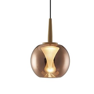 Подвесной светильник 13*211,2 см, 1*LED*5W, 3000K, Mantra Andromeda MAN8931+8938, золотой