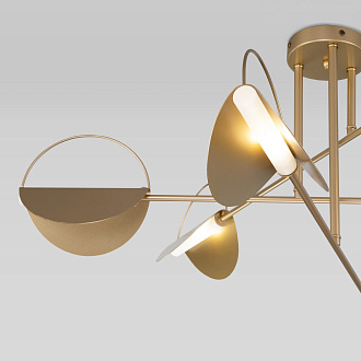 Светильник 95 см, Eurosvet Grazia 70148/6, золото