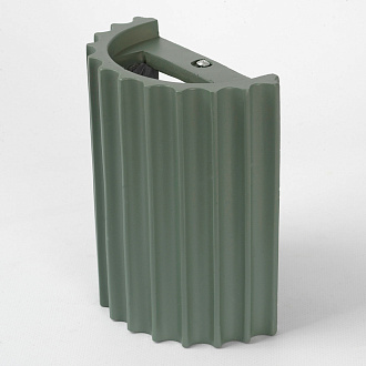 Бра настенное 13*16 см, 2*G9*5W зеленый Lussole Troy GRLSP-8852