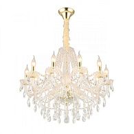 Подвесная люстра 73*80-170 см, 10*E14, 40W, Aployt Koletta APL.755.13.10, золотой