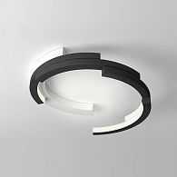 Потолочный светильник VIMA D60 Basic black 60*60*15 см, 4*LED*11W, ImperiumLoft VIMA01, Чёрный, Белый