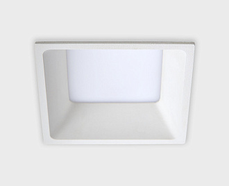 Встраиваемый LED светильник Italline IT06-6019 white 3000K, 10W LED, 3000K, белый, вр 10 см