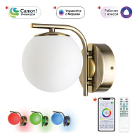 Светильник 17 см, 12W, 3000-5500K, Citilux Адам Смарт CL228B313 LED, бронза