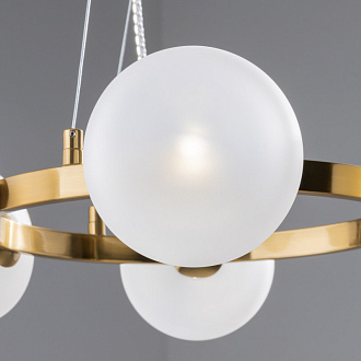 Светильник 49 см, Freya Donuts FR5444PL-06BS, латунь