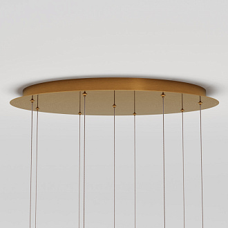Каскадная люстра 60*60*316 см, LED, 3000К, Maytoni Sapphire MOD293PL-L56BS3K латунный