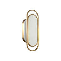 Бра 16*47 см, 1*LED*12W, 3000К, 947lm Odeon Light Milano 7066/12WL, бронзовый