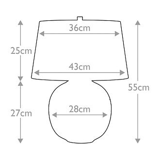 Настольная лампа Elstead Lighting, Арт. CAESAR-TL-SIL