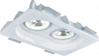 Встраиваемый светильник 41*30 см, Arte lamp Invisible Белый A9270PL-2WH, вр 41,5*25,5 см