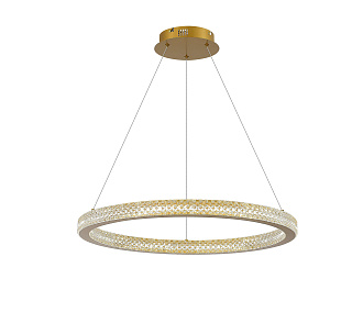 Люстра Ø600, мм, 30W 4000K, PAINT GOLD(Золото) NewRgy 2105-DW-6 PAINT GOLD