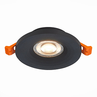Встраиваемый светильник 9.5/7 см, GU10, IP20 ST LUCE ST205.408.01 Черный, вр 7 см