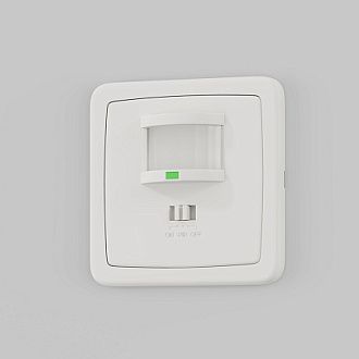 Датчик движения и освещенности 8*3*8 см, 800W Maytoni Technical SI-02 белый