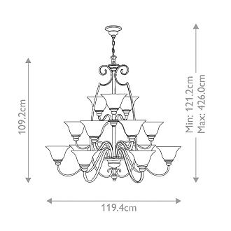 Люстра Hinkely Lighting, Арт. HK-CELLO15