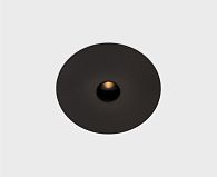 Встраиваемый светильник 7 см, 12W, 3000K, Italline IT06-6024 black 3000K, черный
