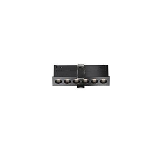 Встраиваемый светильник DL065-12W3-6K-B 13,15*3,1*-3,95 см, *LED*12W, 6000K, Maytoni technical Points DL065-12W3-6K-B, Черный, вр 2,6*12,7 см