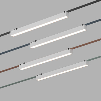 Светильник на шине 64,2*4*4,5 см, LED * 24W, 4000K, Denkirs Belty Linear DK5576-WH, белый