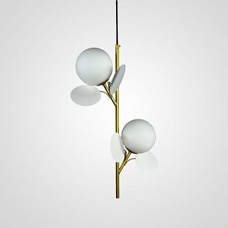 Подвесной светильник Light of MATISSE ONE White 2 26*26*51,5 см, 2*G9*20W, ImperiumLoft MATISSE-ONE01, Латунь, Белый