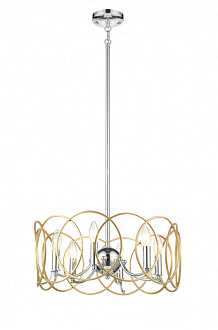 Подвесная люстра  50*100 см, 6*E14 хром Vele Luce Vita VL4234P06