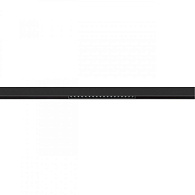Трековый светильник 30,8*1,7 см, 1*LED*18W, 2700-6000К, Arte lamp Expert Черный A5745PL-1BK