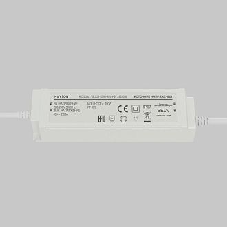 Источник напряжения PSL026 48V 100W IP67 832008 Maytoni Led Strip  Белый