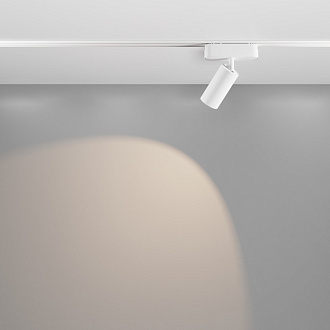 Трековый светильник 4,4*11,5*13,3 см, LED 12W, 4000К, Белый Maytoni Focus LED TR103-1-12W4K-M-W