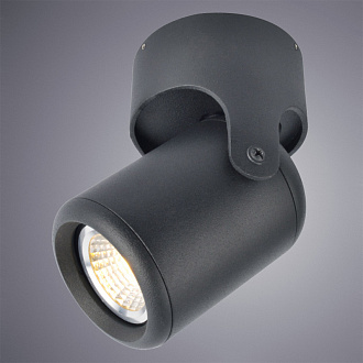 Светильник 6,5*6,5 см, GU10 50W, Arte Lamp A3316PL-1BK черный