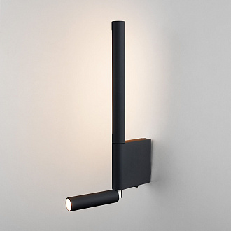 Бра 42 см Sarca LED 40111/LED черный Elektrostandard