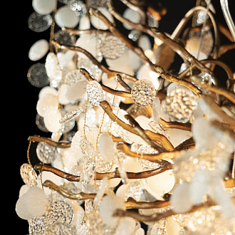 Люстра 150*70 см, 15*G9*W, Loft It 10066/1500 GB Fairytree, Темное золото