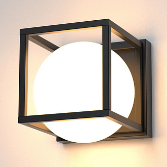 Бра 16*15*15 см, E27 * 1 20W,  Mantra Desigual 7615, черный