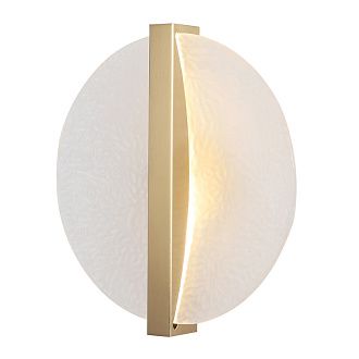 Бра 32 см, 5W, 3000K, Crystal Lux AGOSTO AP5W LED BRASS, латунь